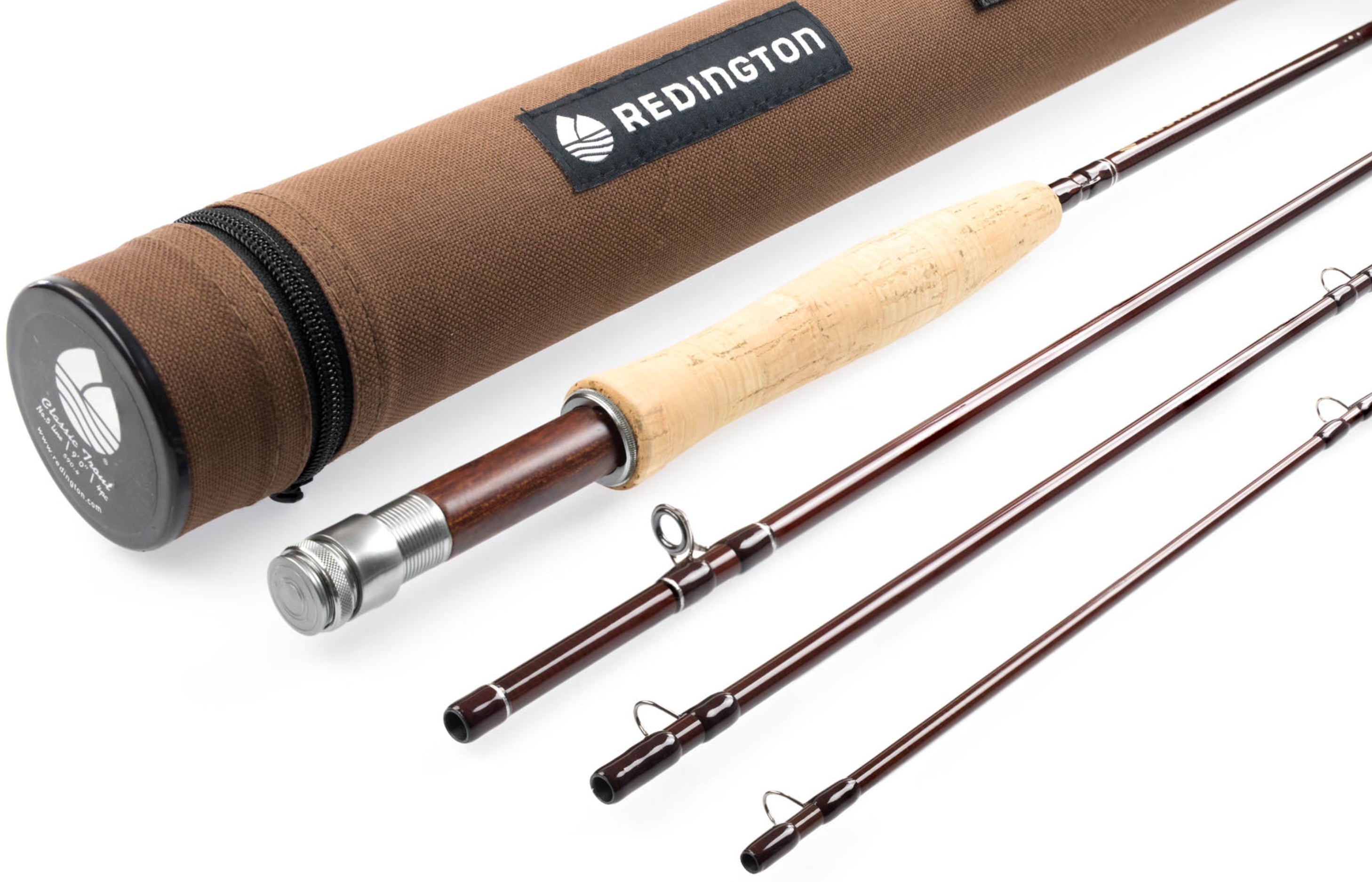 ロッド SOUTHBEND TROUT ORENO 5047-B4 FLY ROD Vintage South Bend Trout-Oreno Wood Fly Rod Sized Lure Red
