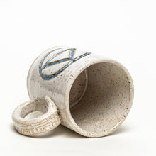 Load image into Gallery viewer, Sobriety Symbol Handmade Ceramic White 14oz Mug
