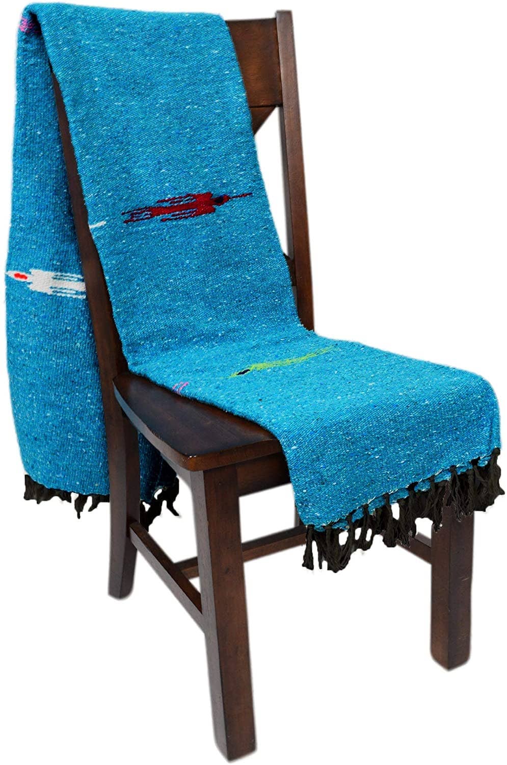 Aqua Blue Baja Thunderbird Blanket