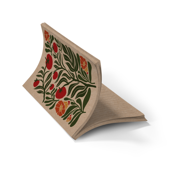 Tomatoes Kraft Layflat Notebook