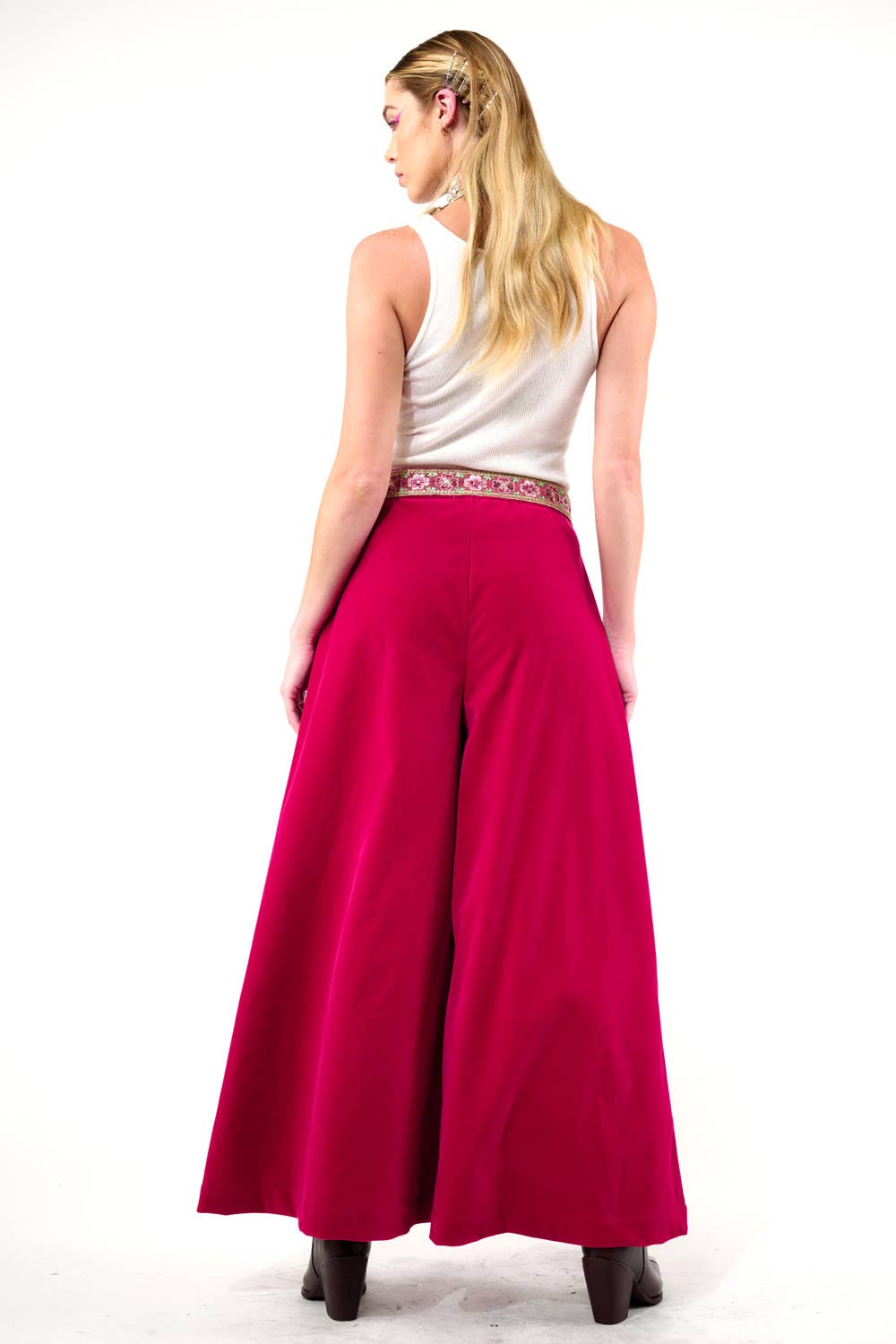 Jovie Pants: Fuchsia / S