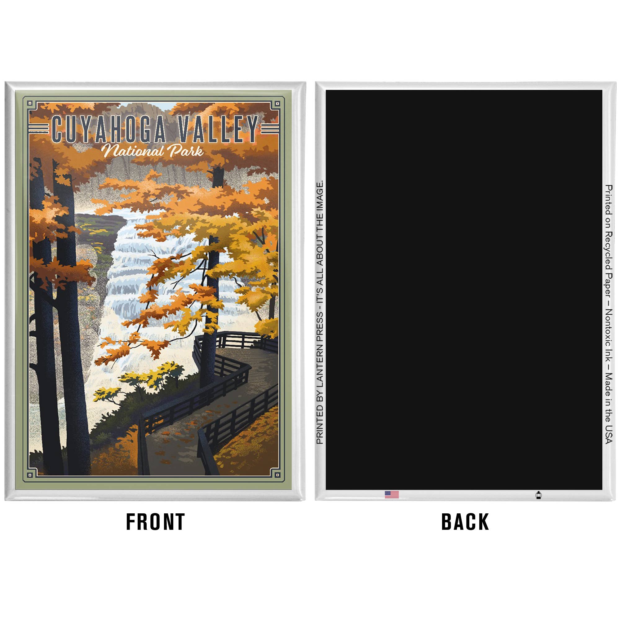 MAGNET Cuyahoga Valley National Park, Ohio Leaves