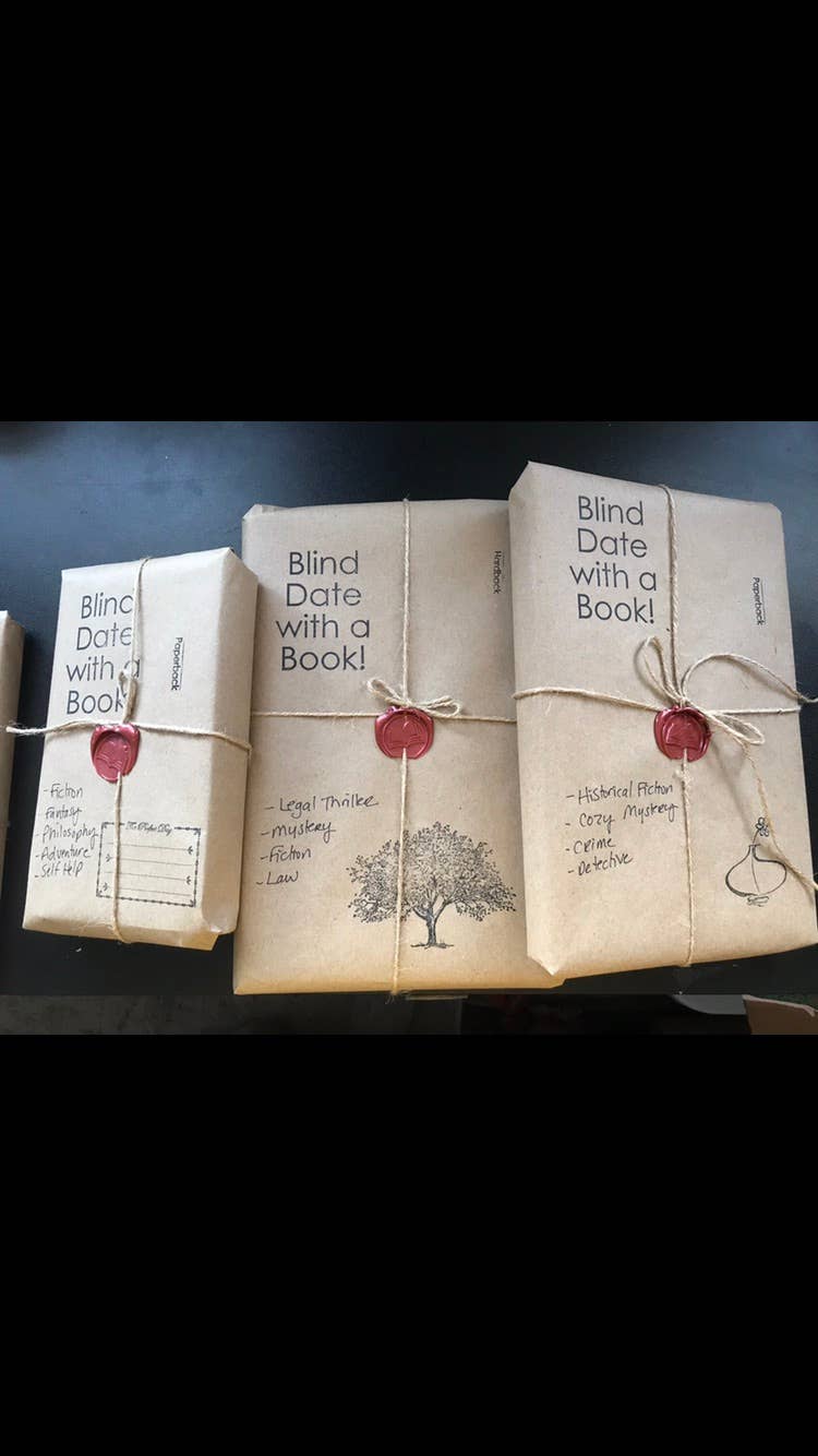 Blind Date With a Book Hardcover