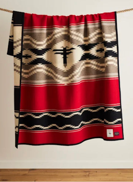 The College Fund Jacquard Robe Water