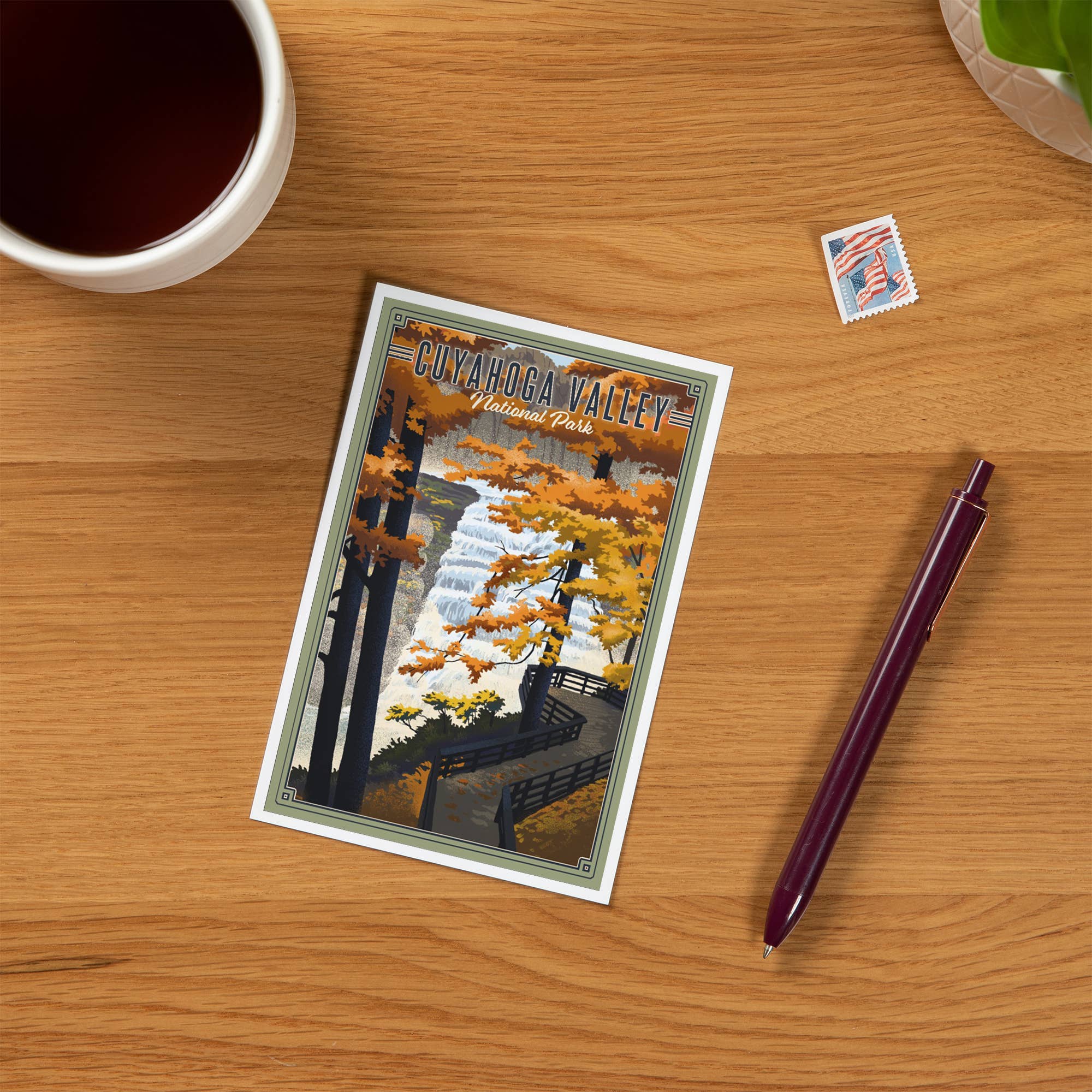 PREMIUM POSTCARDS Cuyahoga Valley National Park, Ohio Litho