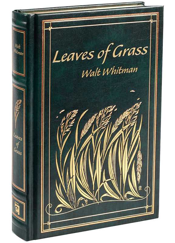 Leaves of Grass by Walt Whitman: Hardcover; 592 pages / English
