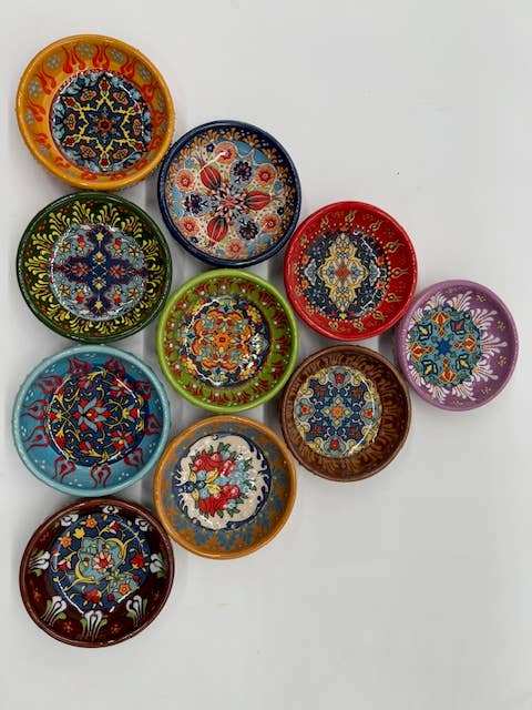 Ceramic Bowls Shallow 3"