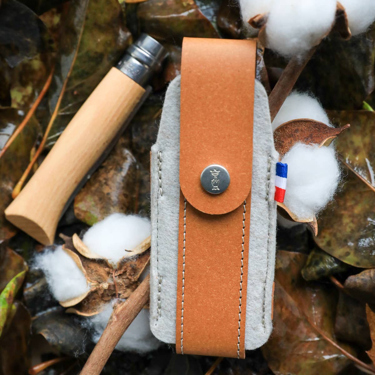 Folding Knives Sheaths | Made in France Collection: Outdoor Medium