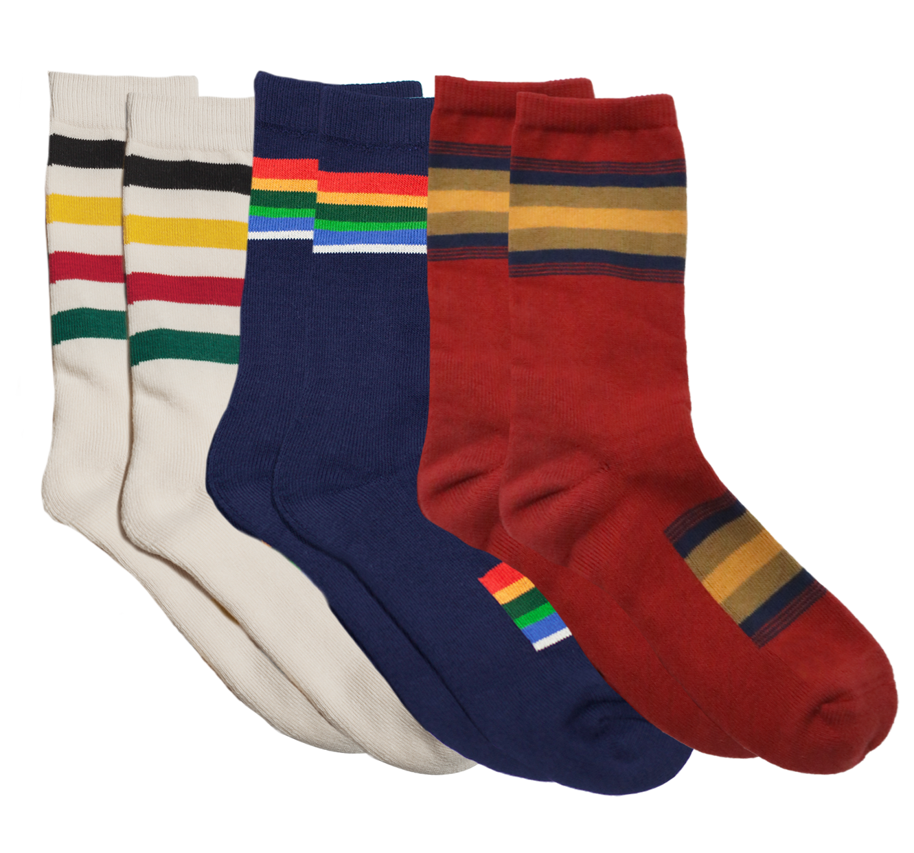 National Park 3PK Cotton Kids' LG Crew Sock Gift Box