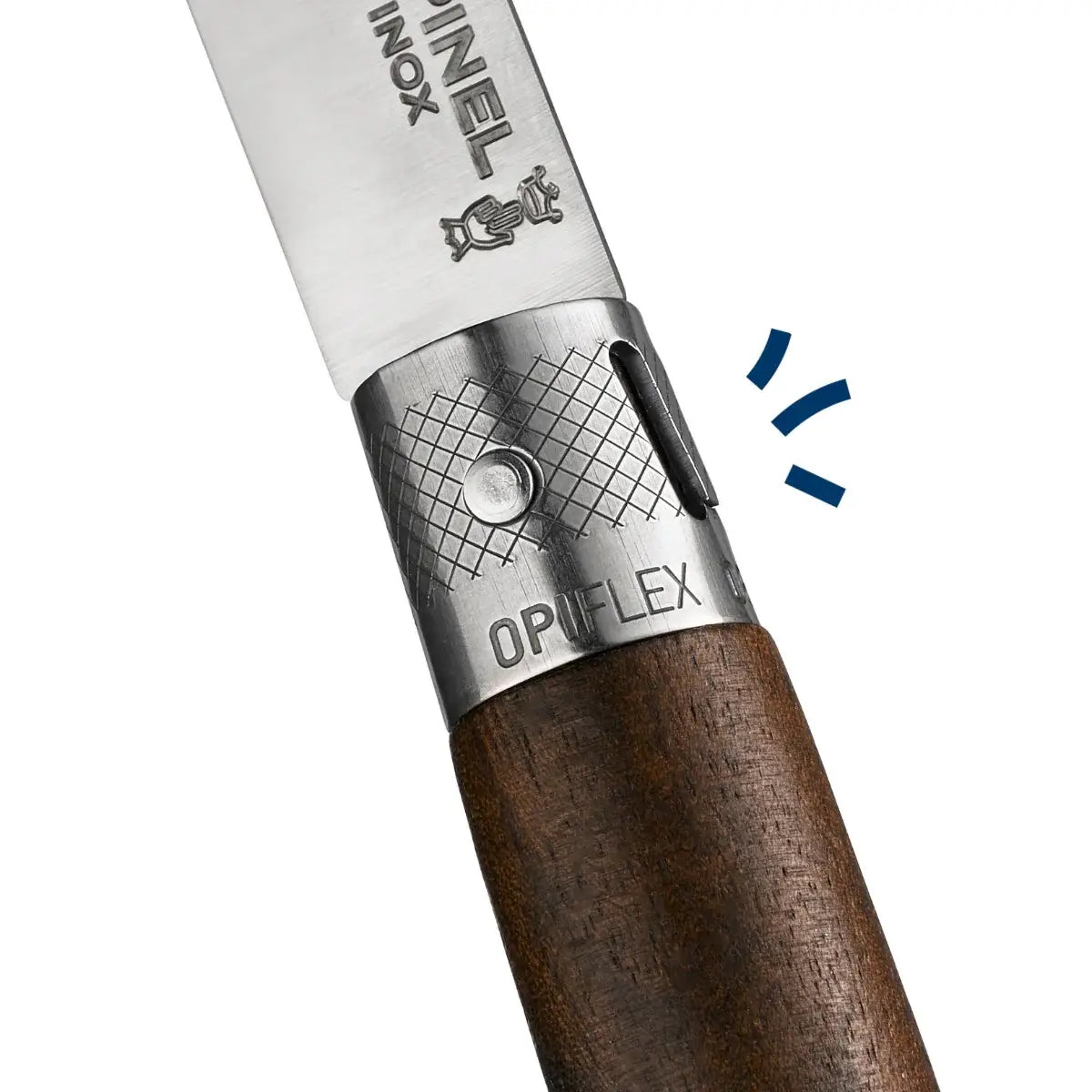 Néo6 Everyday Carry Folding Knife: Black Walnut