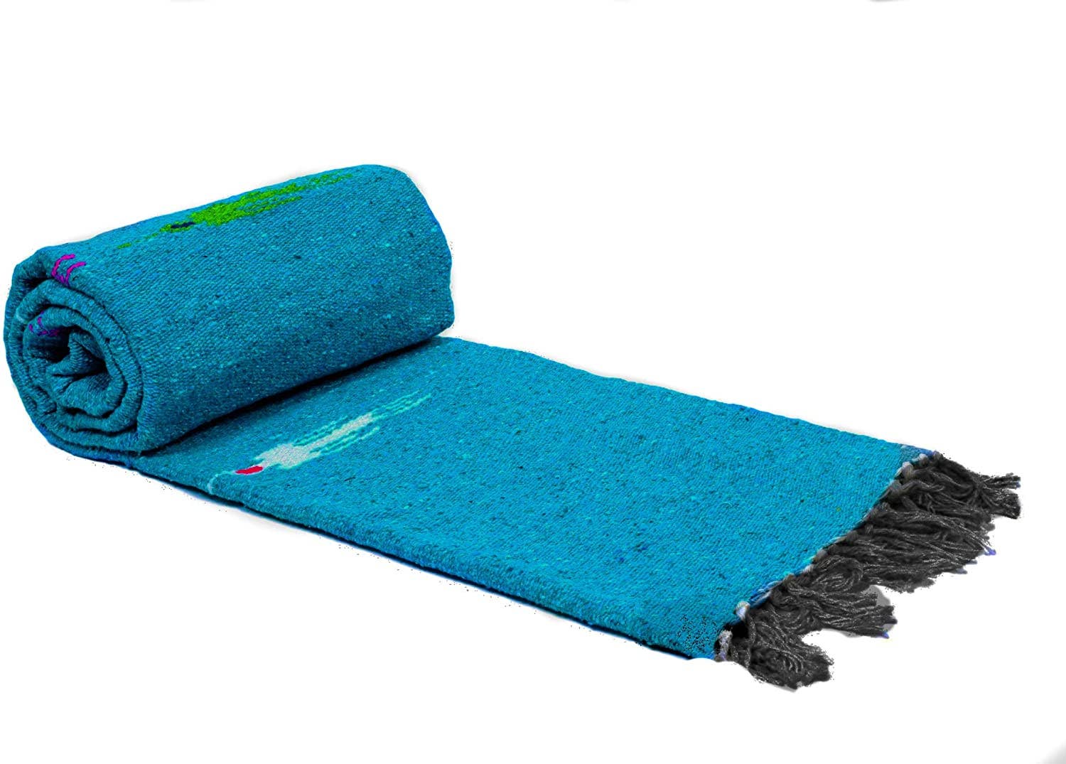 Aqua Blue Baja Thunderbird Blanket