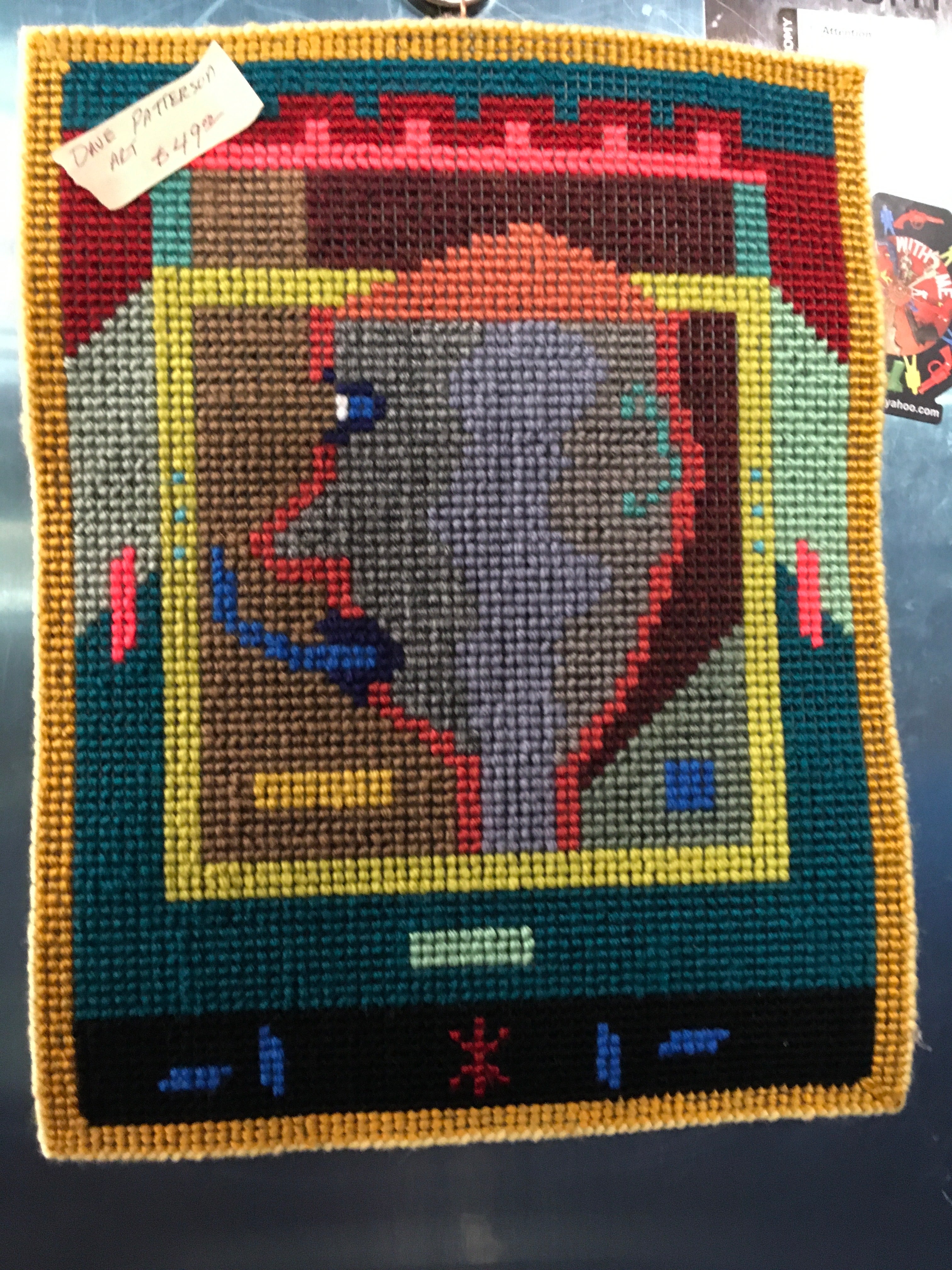 Dave Patterson needlepoint