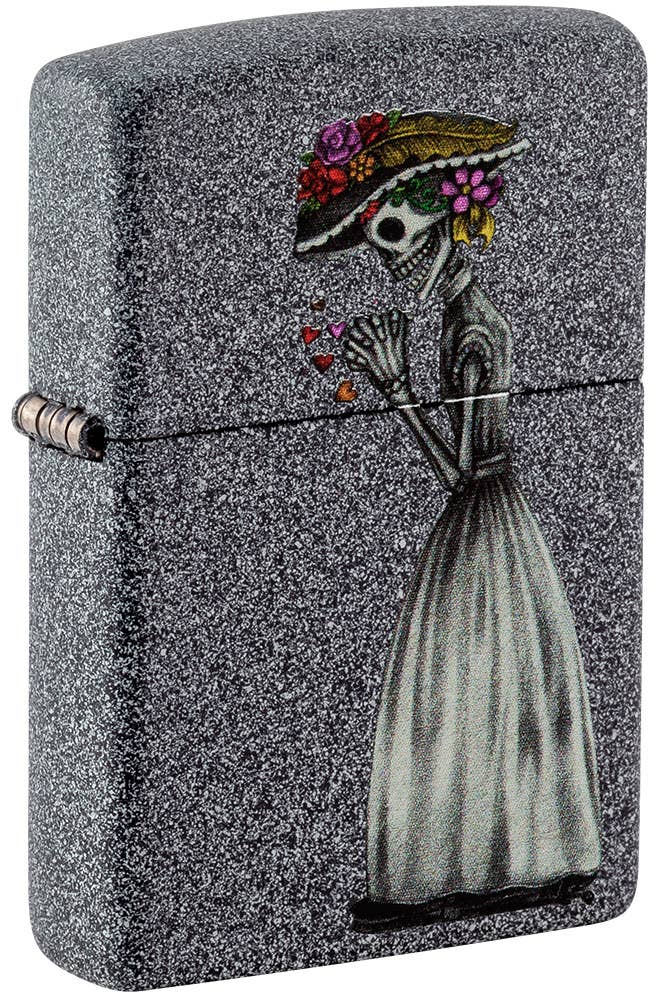 Zippo 211 Skull Couple - 2 pc set