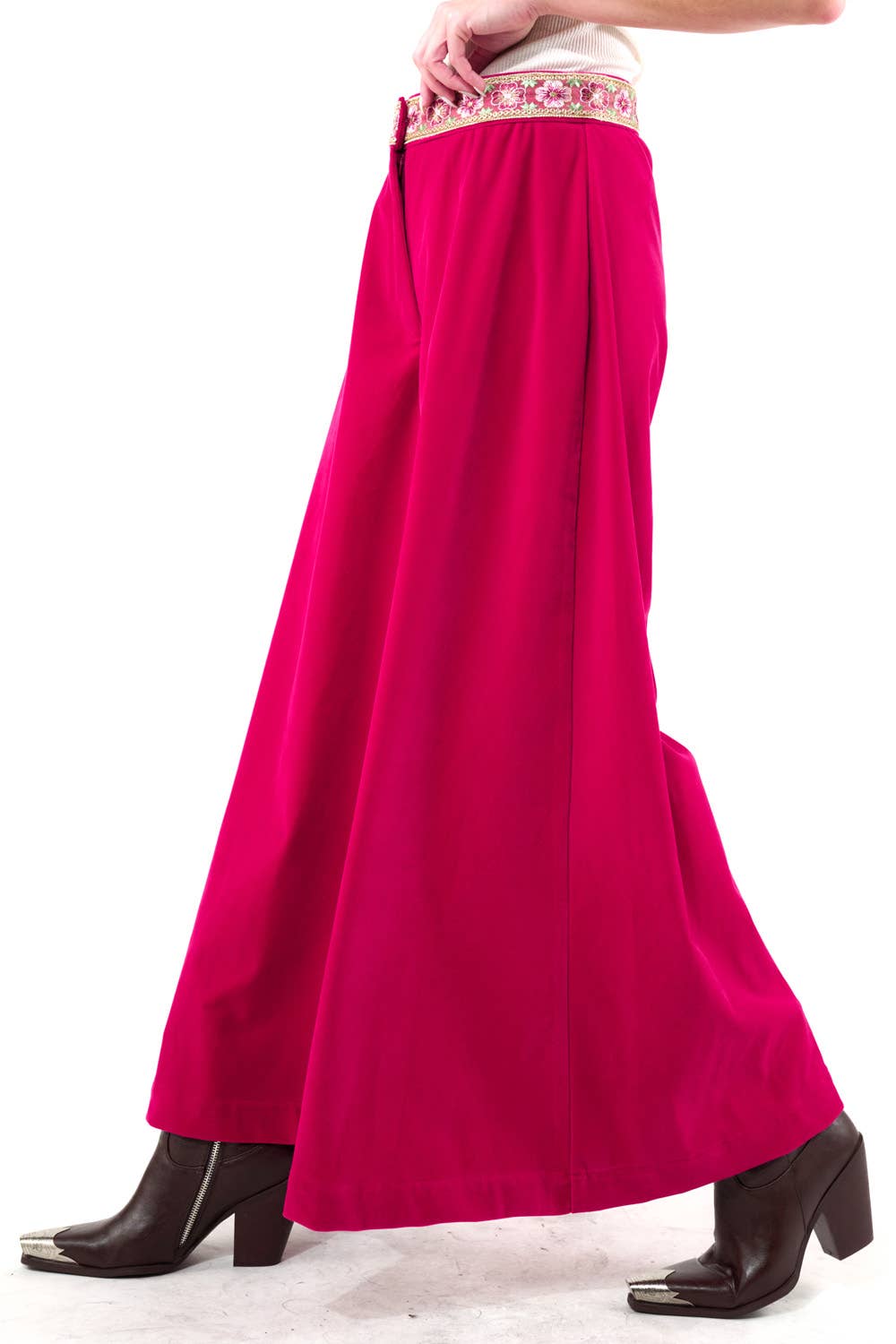 Jovie Pants: Fuchsia / S