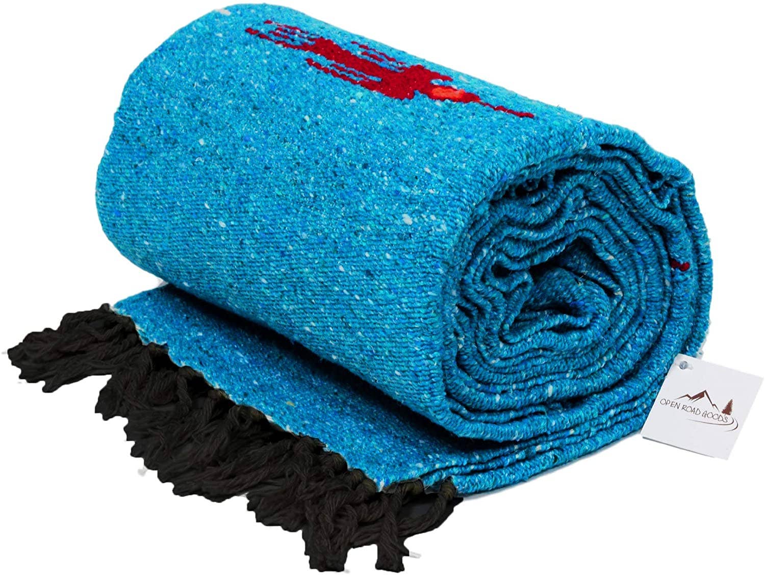 Aqua Blue Baja Thunderbird Blanket