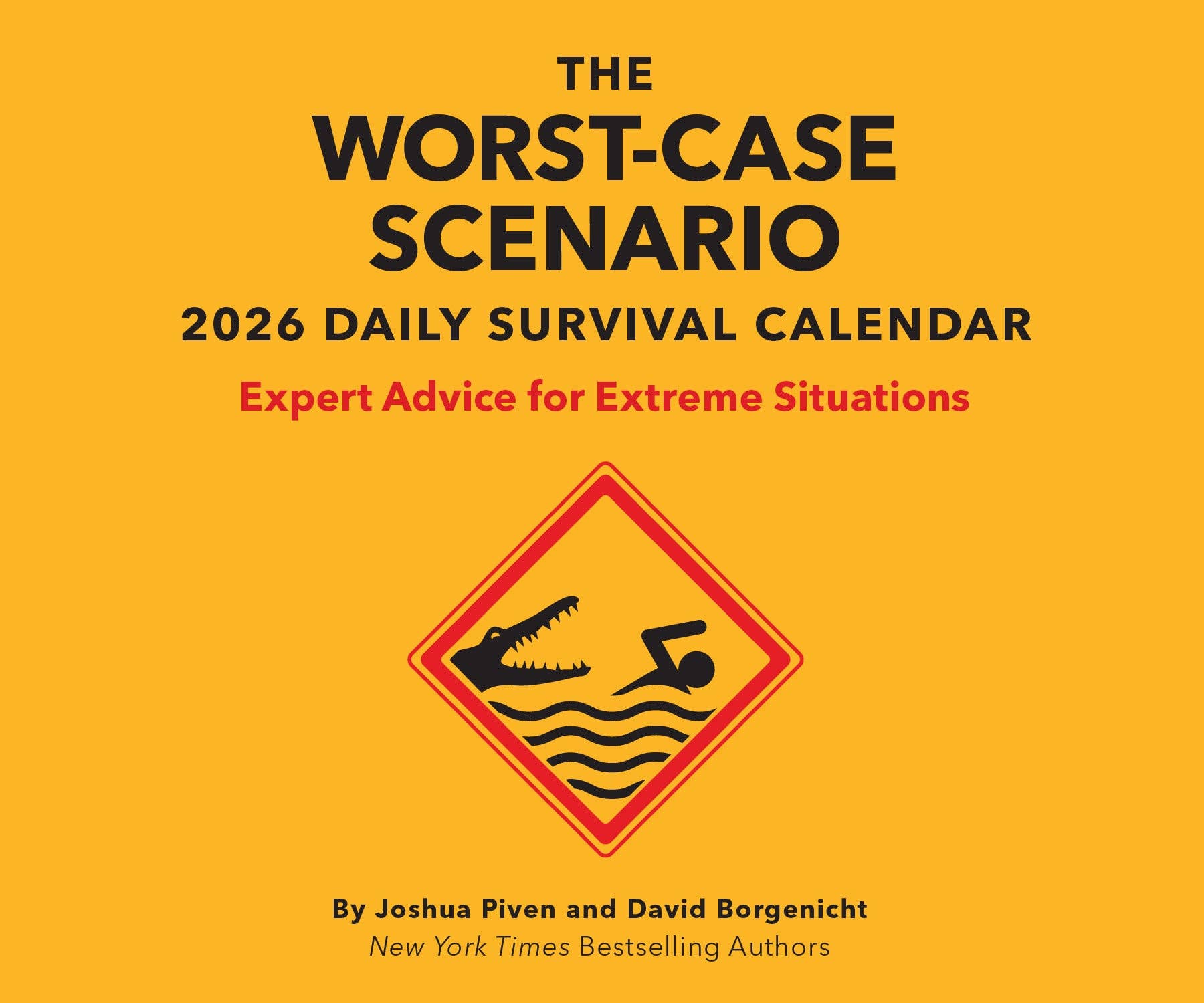 Worst-Case Scenario 2026 Daily Calendar