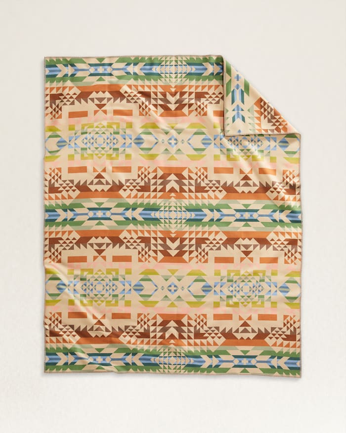 Jacquard Unnapped Robe in Opal Springs