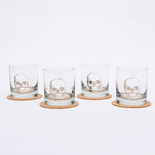 Load image into Gallery viewer, Skull Rocks Glass - Silver
