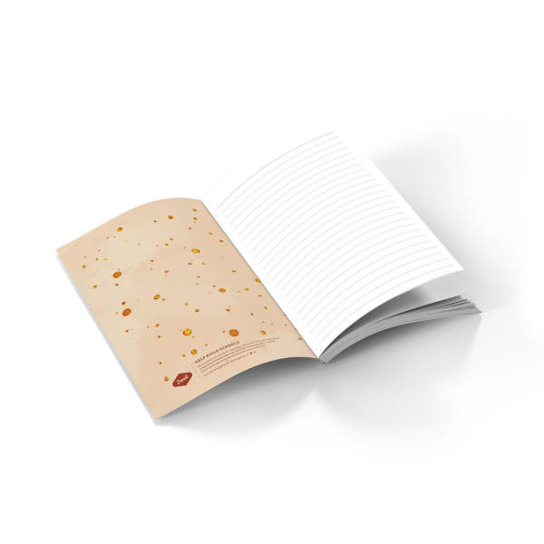 Midnight Mushroom Layflat Journal Notebook