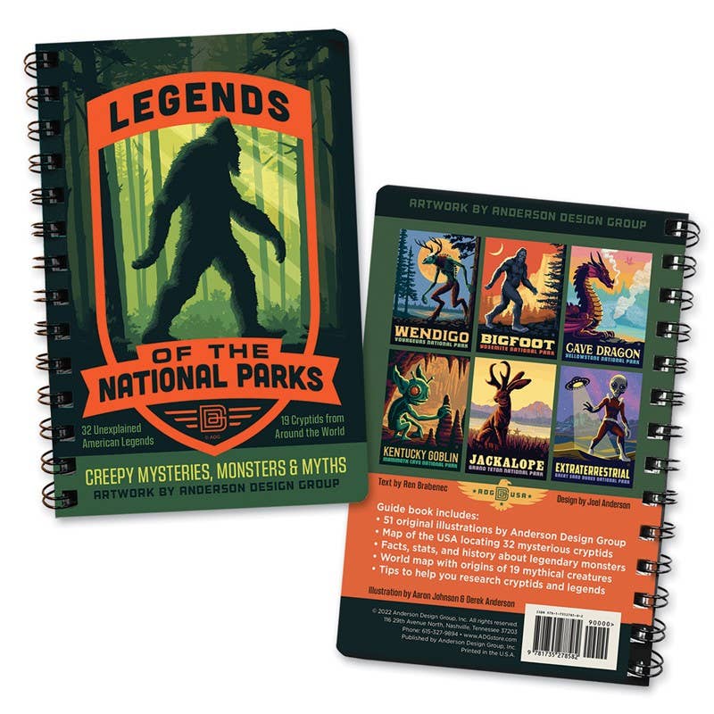 Legends of the National Parks Guide Book