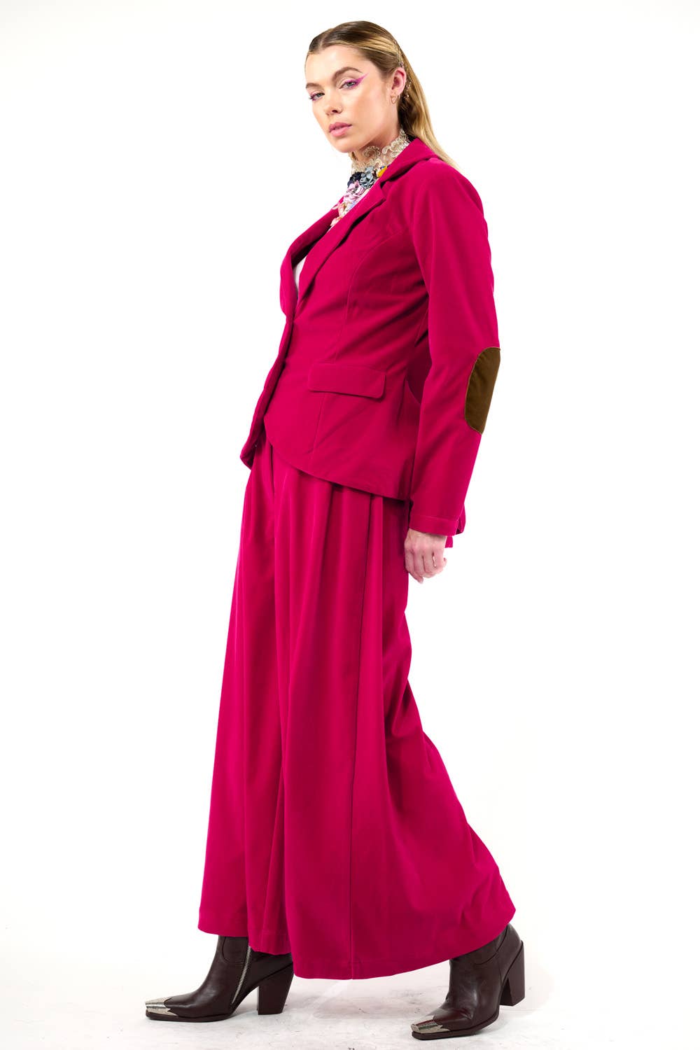 Jovie Pants: Fuchsia / S