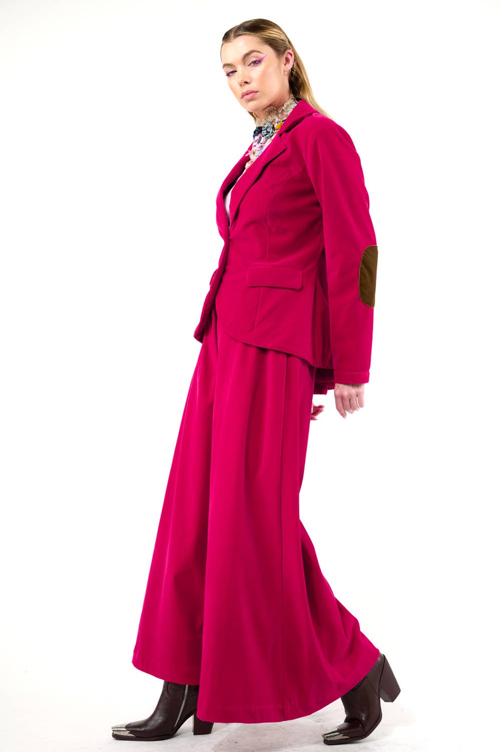 Jovie Pants: Fuchsia / S