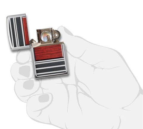 Zippo 250 Steel And Wood