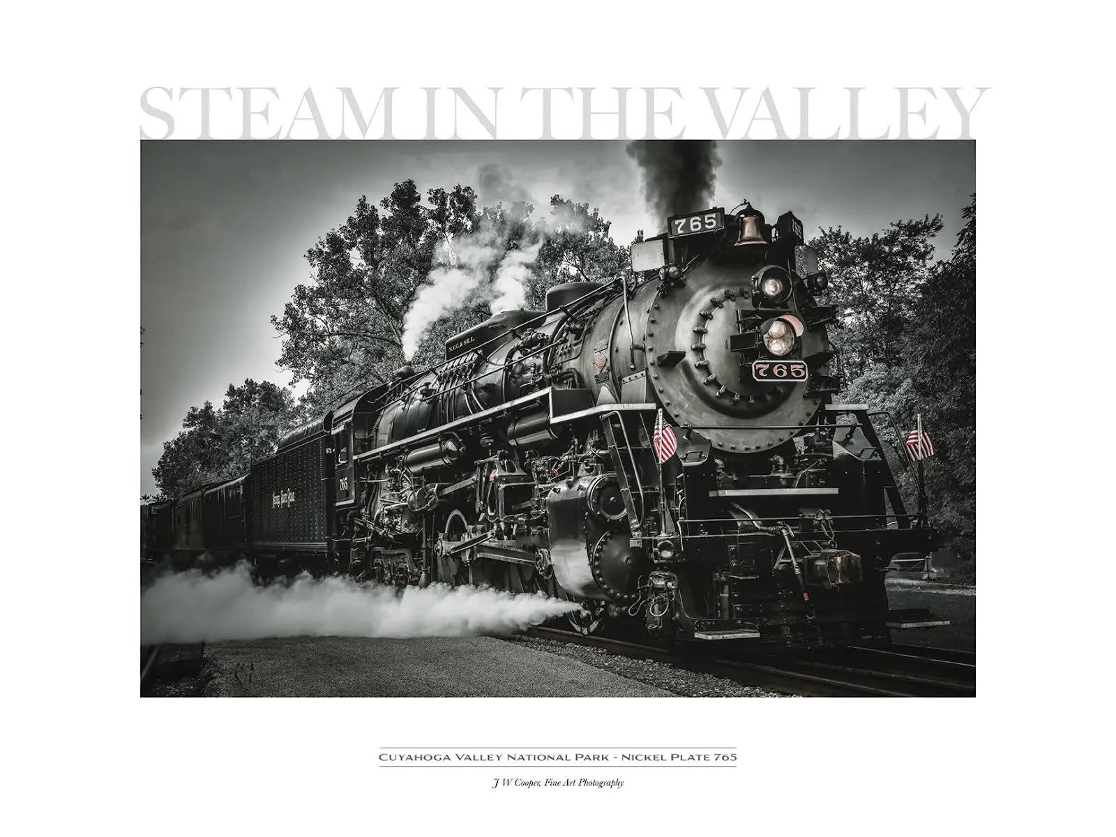 Limited Edition Poster: Steam in the Valley