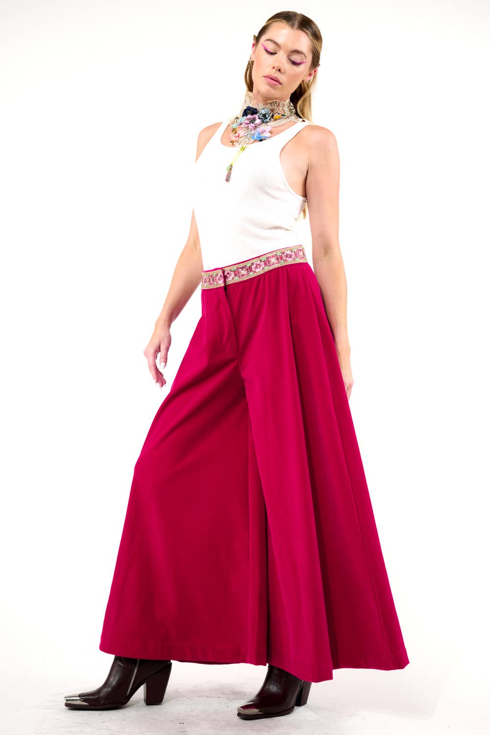Jovie Pants: Fuchsia / S