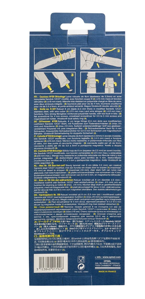 No.09 D.I.Y Folding Knife: Grey