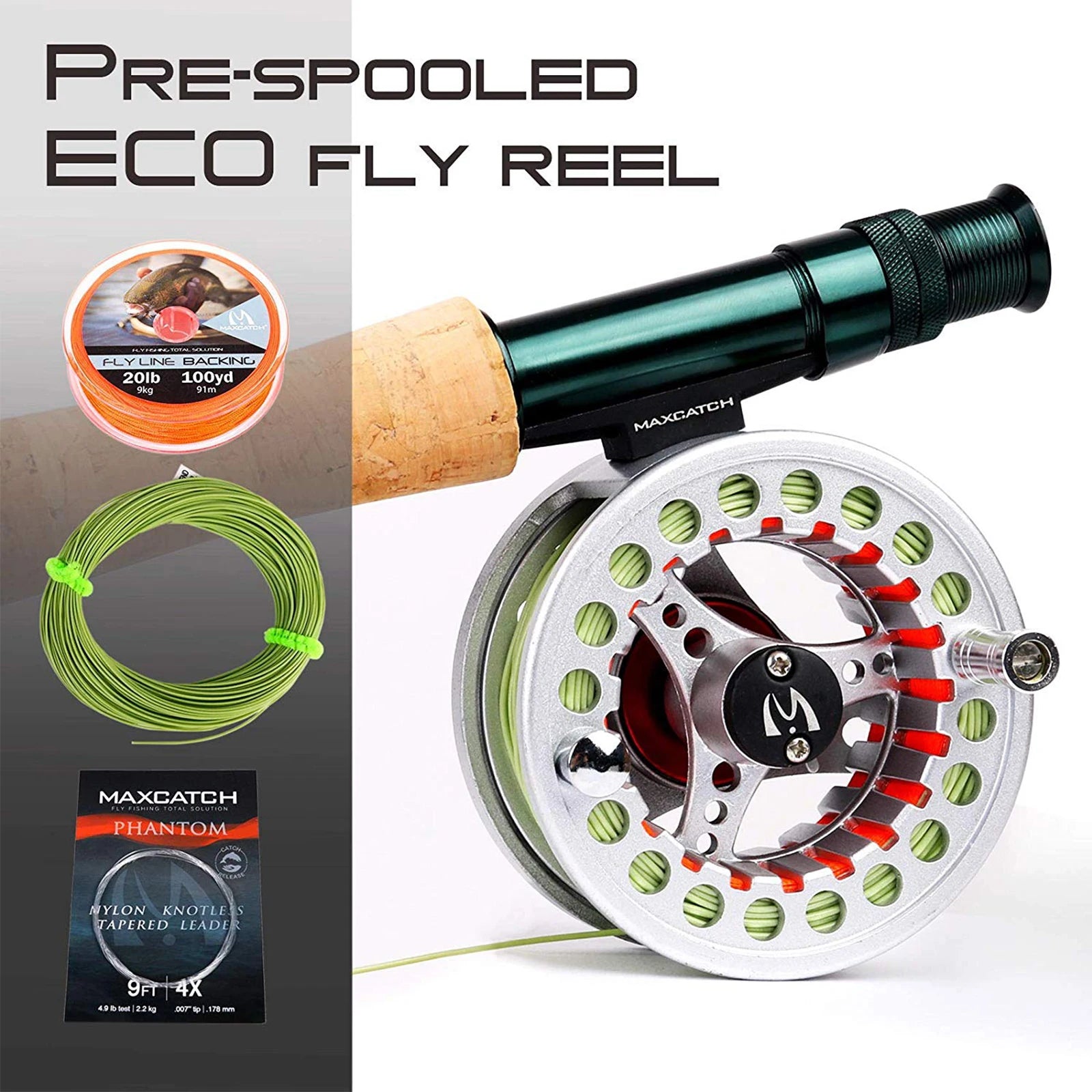 MaximumCatch Fly Fishing Rod And Reel Combo