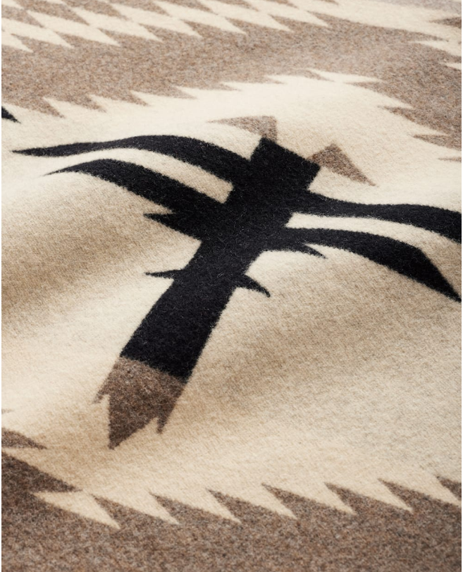 The College Fund Jacquard Robe Water