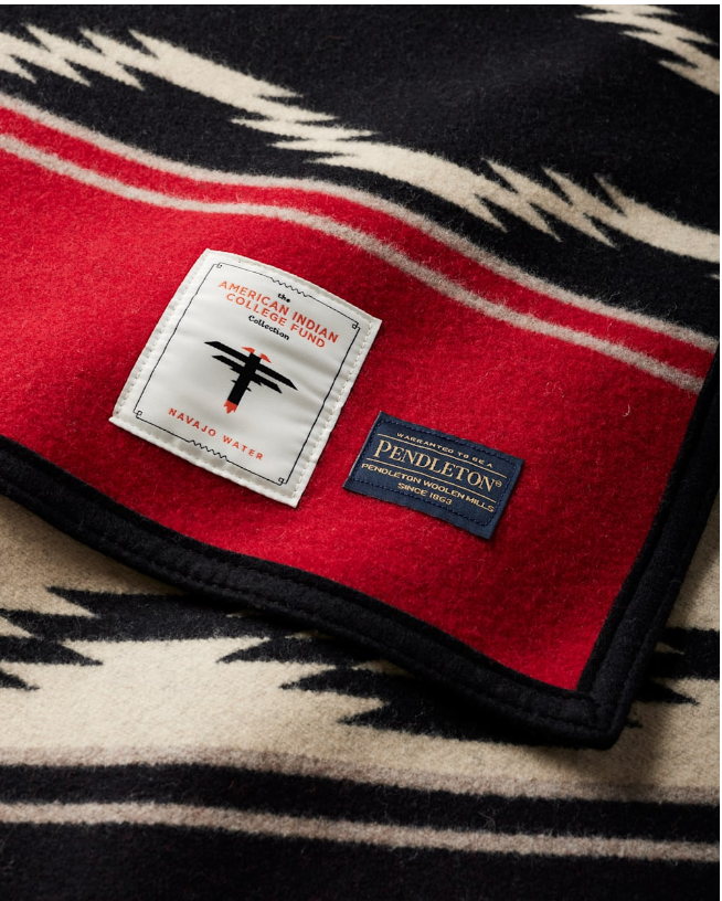 The College Fund Jacquard Robe Water