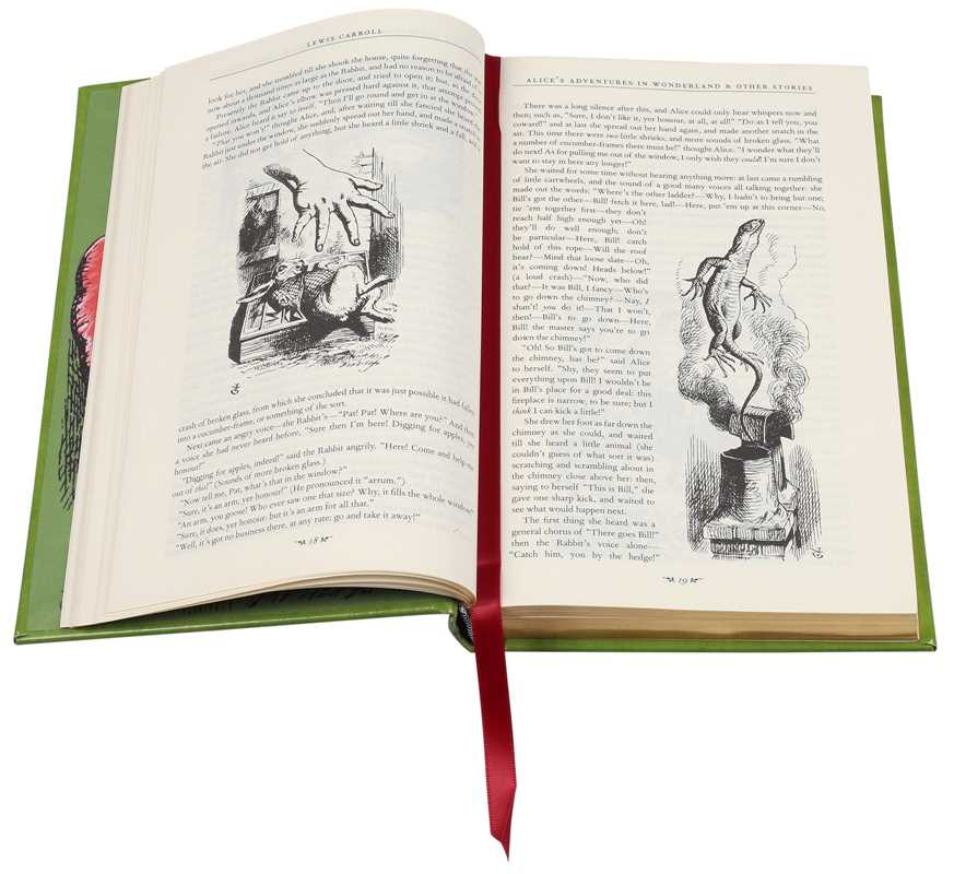 Alice's Adventures in Wonderland and Other Stories by Lewis Carroll: Embossed Leather