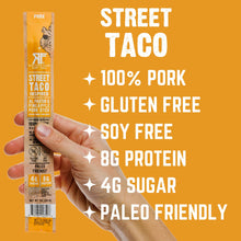 Load image into Gallery viewer, NEW Street Taco Pork Stick - 24 Pack
