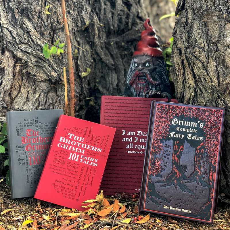 Grimm's Complete Fairy Tales by Jacob Grimm: Embossed Leather; 676 pages / English