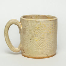Load image into Gallery viewer, Orange Cone Flower Design Handmade in Ohio Ceramic Mug 10 oz
