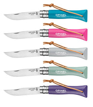 Load image into Gallery viewer, No.06 Colorama Stainless Folding Knives: Turquoise
