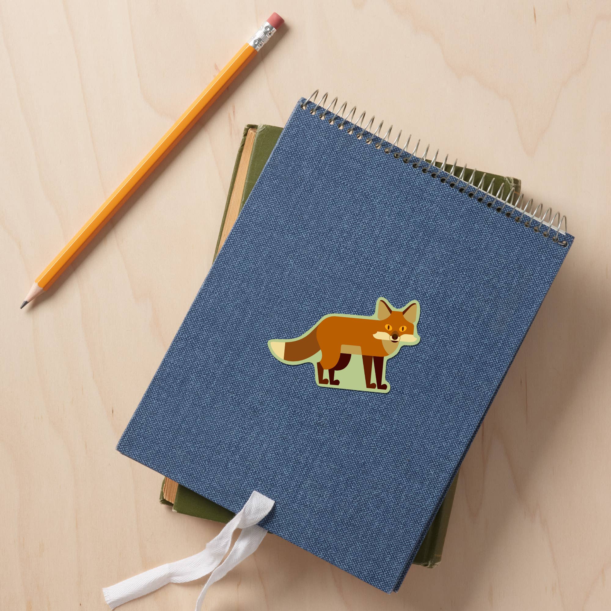 STICKERS Fox Geometric: Small
