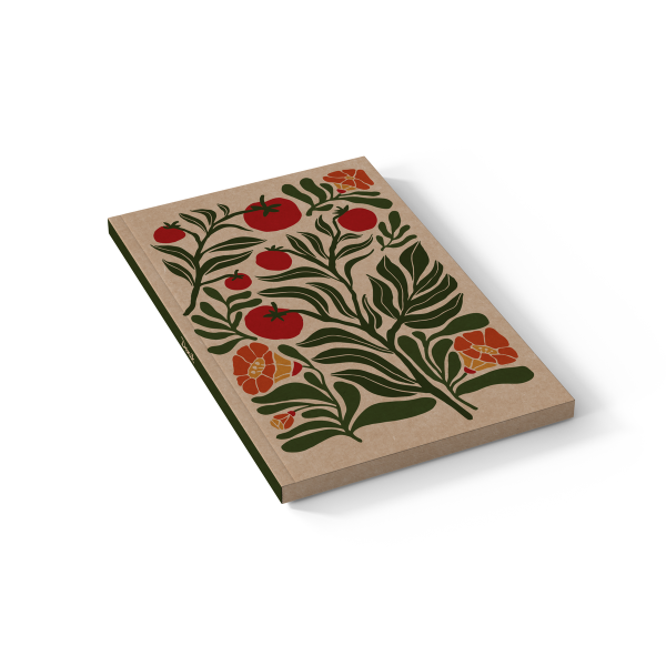 Tomatoes Kraft Layflat Notebook