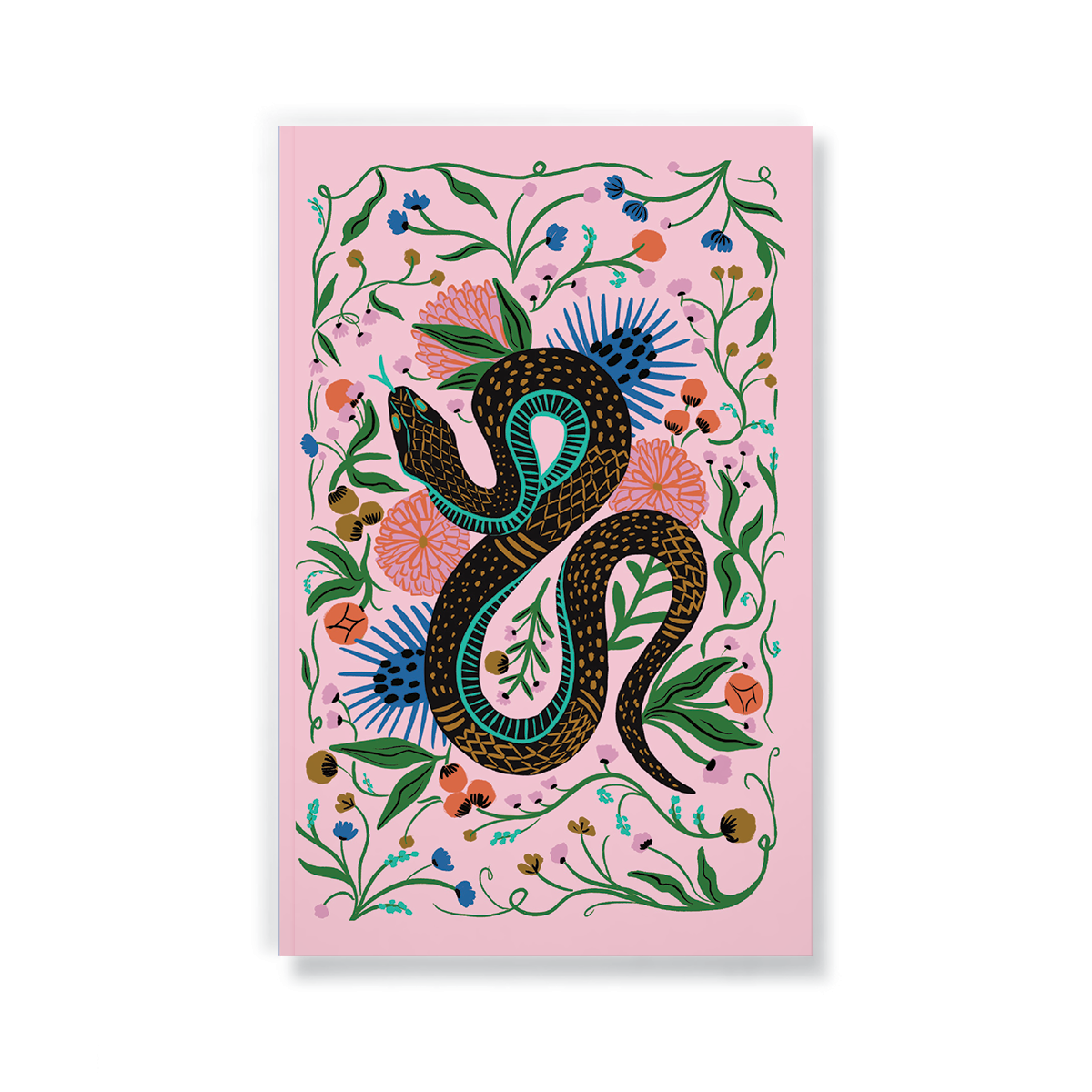 Charmed Snake Classic Layflat Notebook LFC2074L