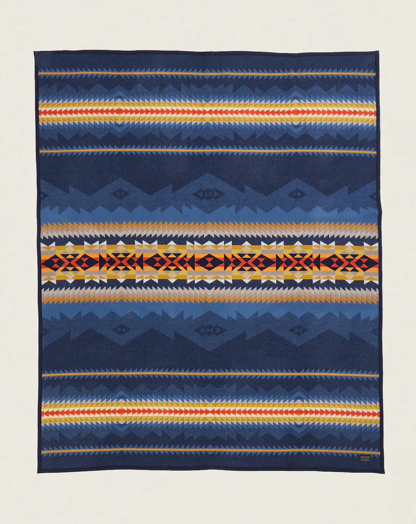 Jacquard Unnapped Robe in Cascadia