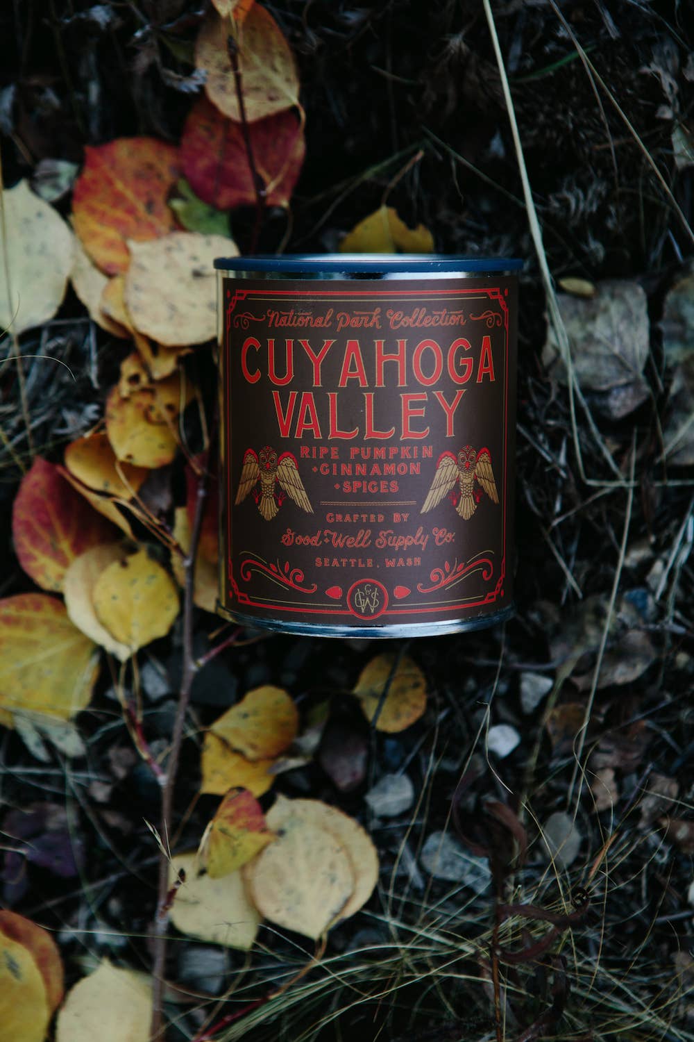 Cuyahoga Valley National Park Candle: 1/2 Pint / Cotton Wick