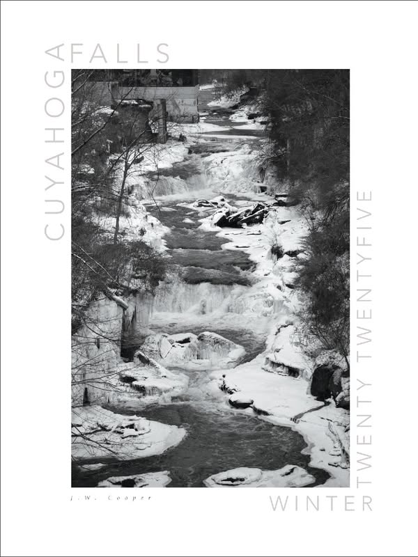 Limited Edition Seasonal Poster: Cuyahoga River