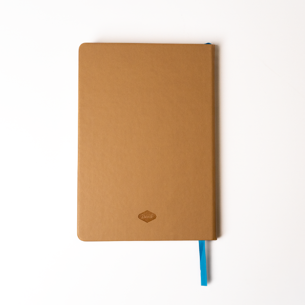 Delphinium Flower Hardbound Embroidered Notebook