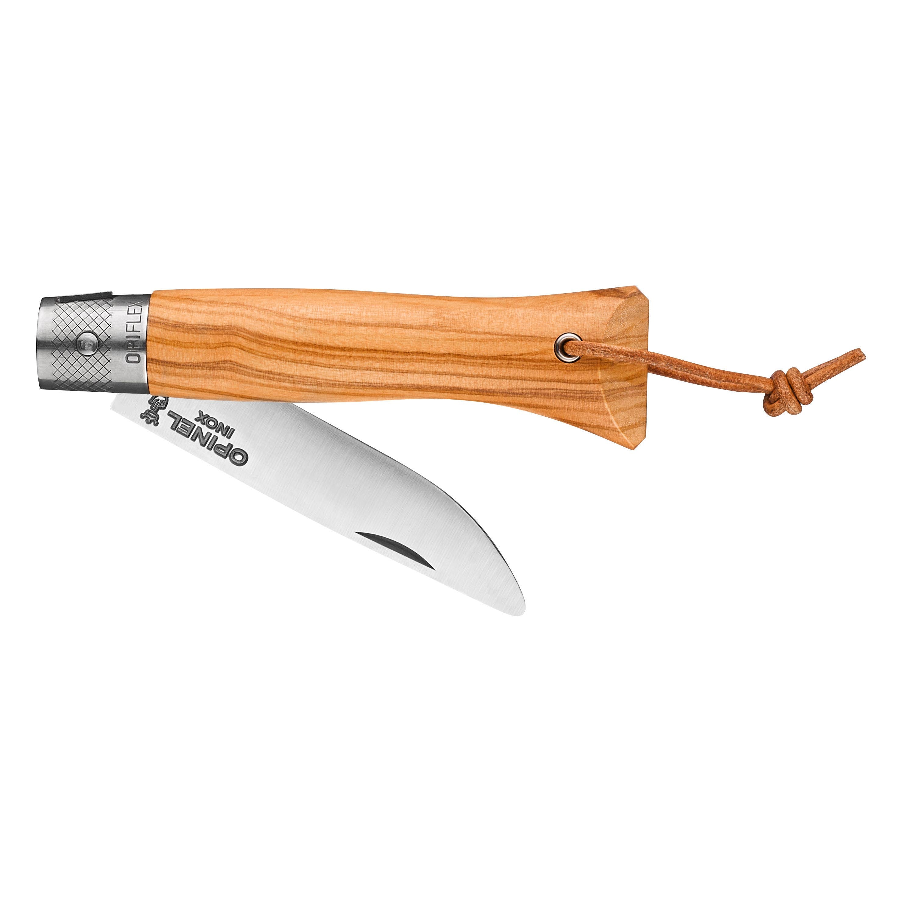 Néo6 Everyday Carry Folding Knife: Olive Wood