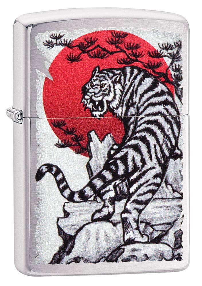 Zippo 200 Asian Tiger Design