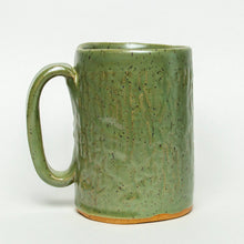 Load image into Gallery viewer, Sasquatch / Bigfoot Handmade Ceramic Green 16oz Mug
