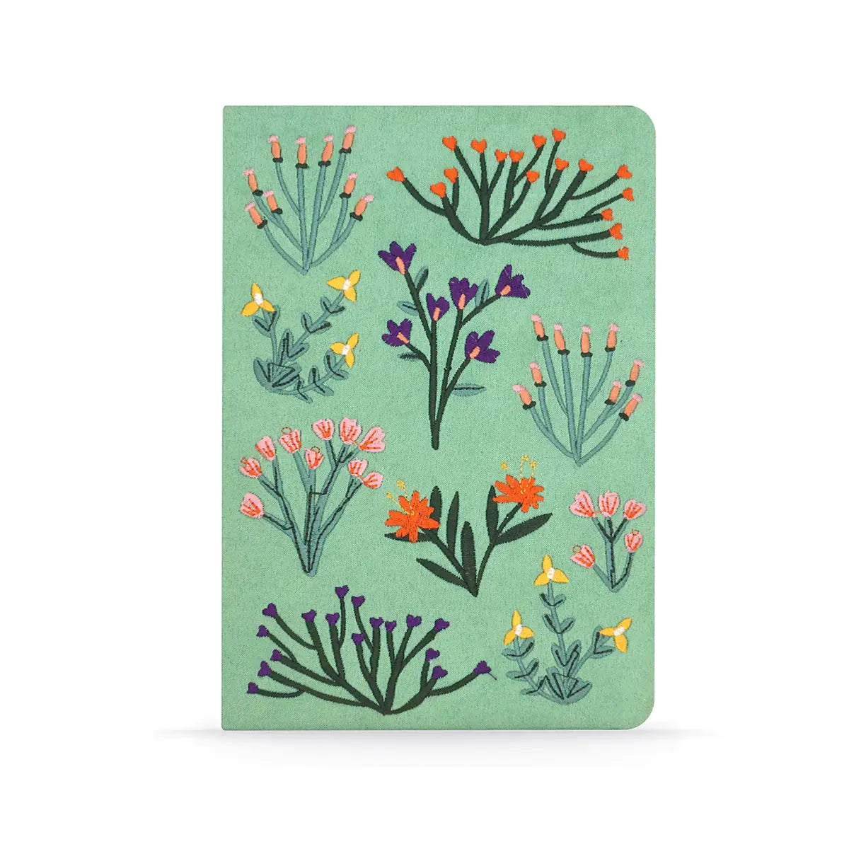 Petite Blooms Embroidered Journal Notebook AHBC1149L