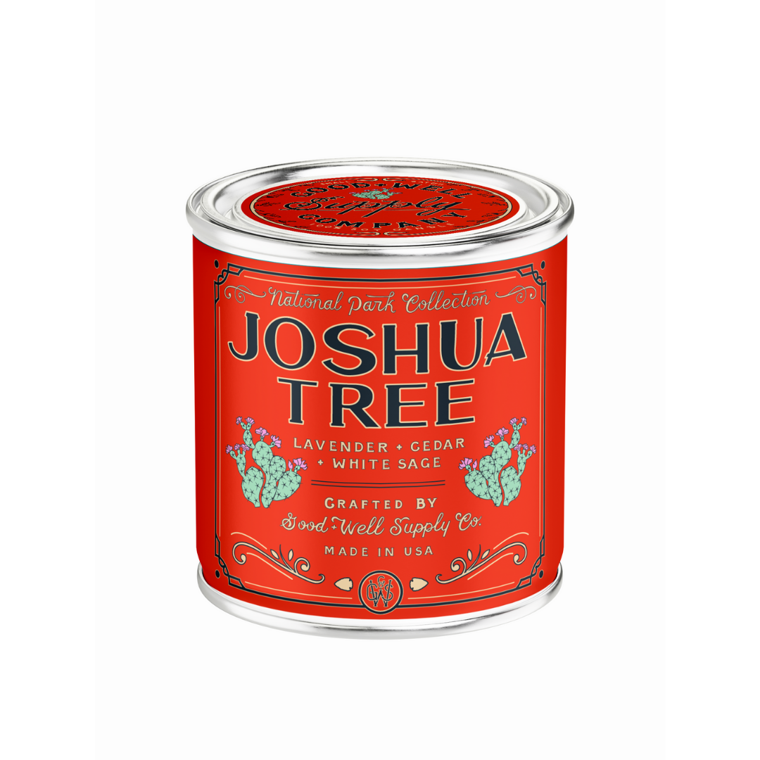 Joshua Tree National Park Candle: 1/2 Pint / Wood Wick
